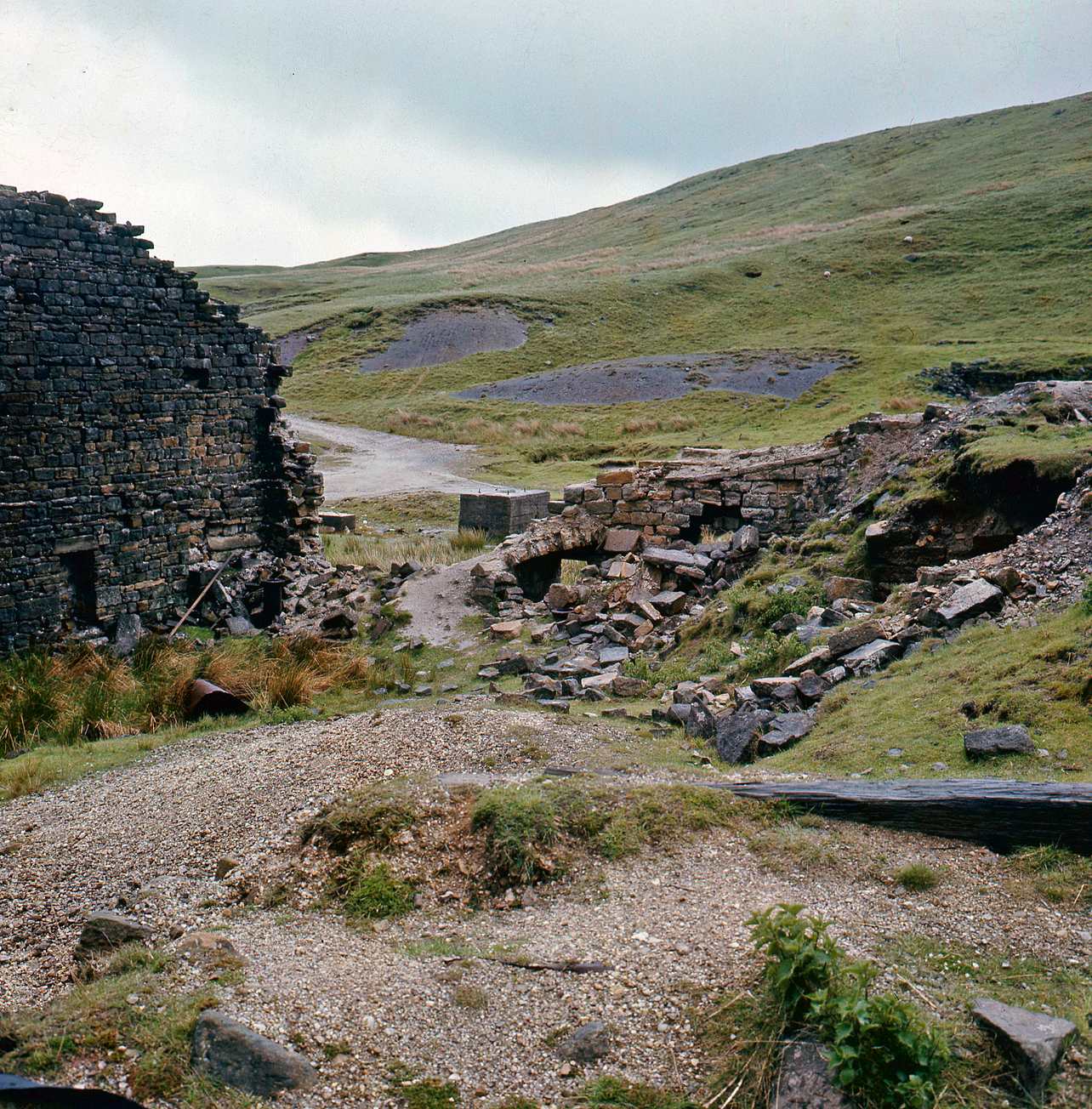 Flue at Cockhill Mill 1971